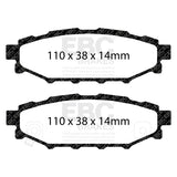 EBC Brakes Pad and Disc Kit (PD03KR674) Image 3