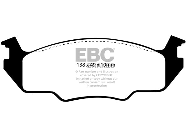EBC Brakes Pad and Disc Kit (PDKF2090) Image 1