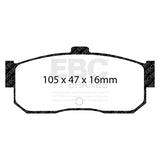 EBC Brakes Pad and Disc Kit (PDKR649) Image 2