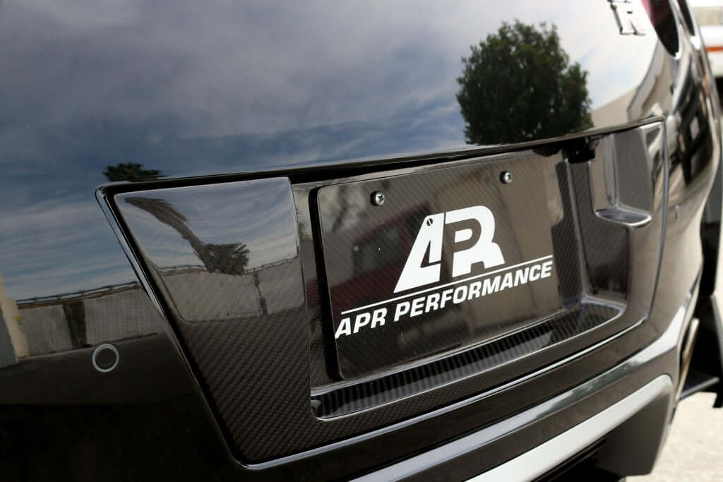 APR Carbon Fiber License Plate Frame / GTR R35 2012-UP  - Nissan GTR 2012 - 2016 - FD Racing