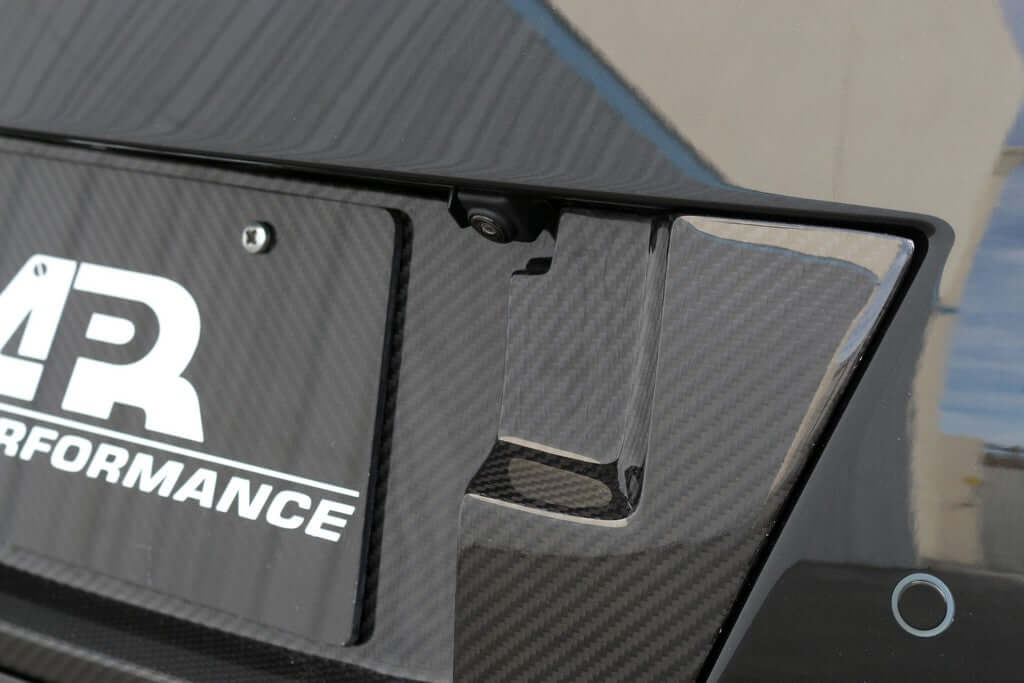 APR Carbon Fiber License Plate Frame / GTR R35 2012-UP  - Nissan GTR 2012 - 2016 - FD Racing