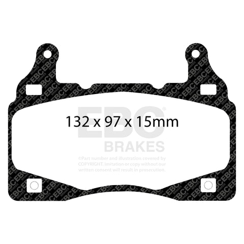 EBC Brakes Pad and Disc Kit (PD04KF753)