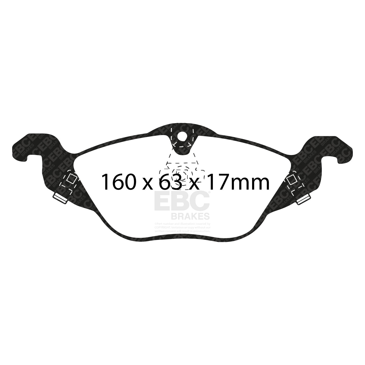EBC Brakes Pad and Disc Full vehicle Kit (PD40K1414)