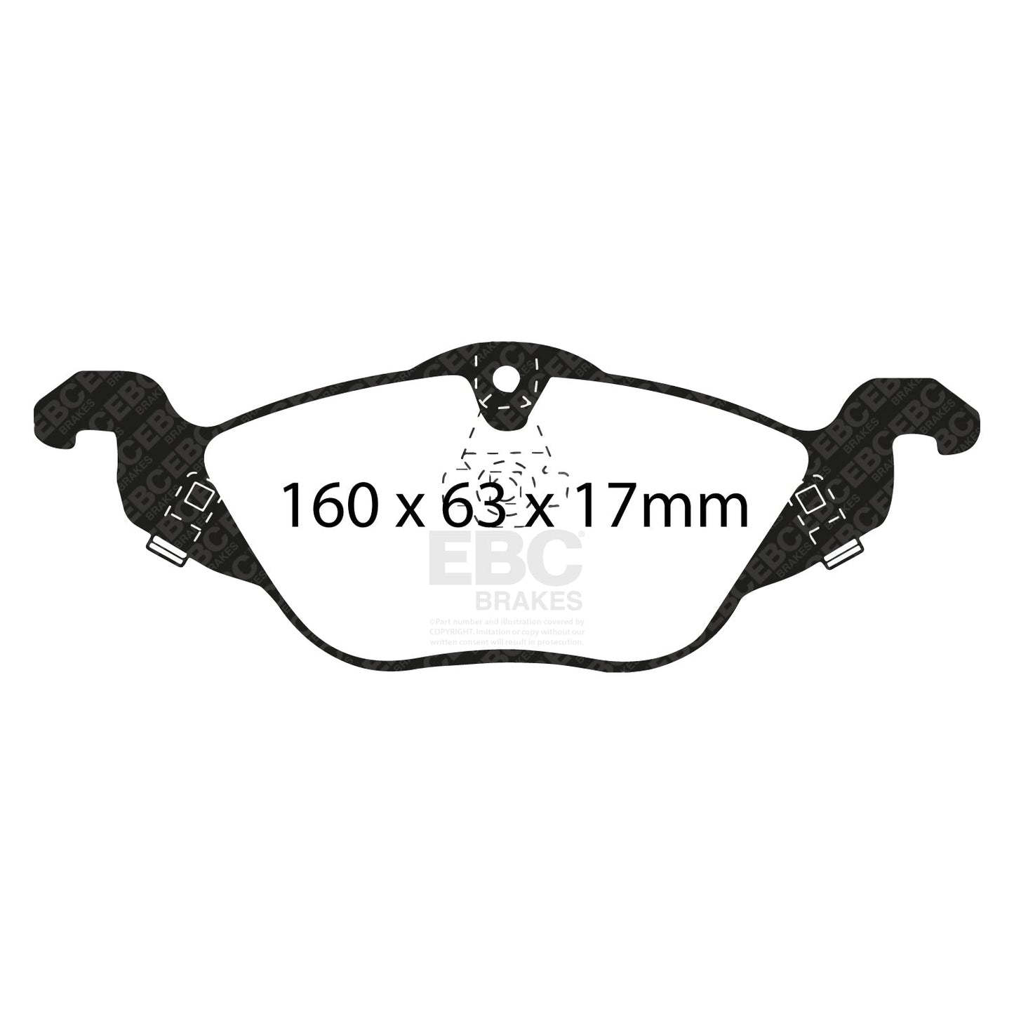EBC Brakes Pad and Disc Full vehicle Kit (PD40K1431)