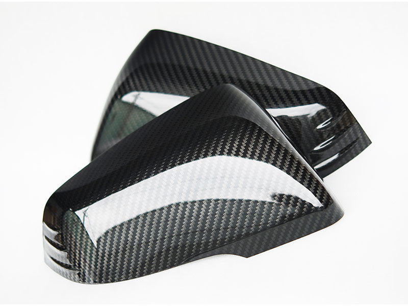 Rexpeed Supra GR Dry Carbon Mirror Covers Gloss for Toyota Supra