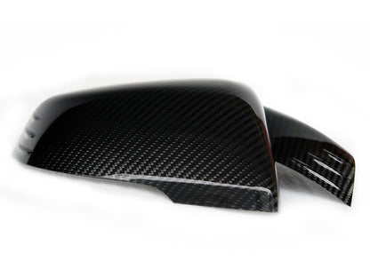 Rexpeed Supra GR Dry Carbon Mirror Covers Gloss for Toyota Supra