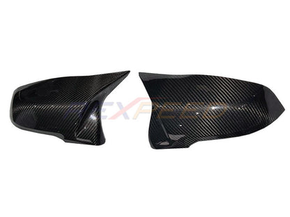 Rexpeed V9 Dry Carbon Mirror Caps Matte for Toyota Supra