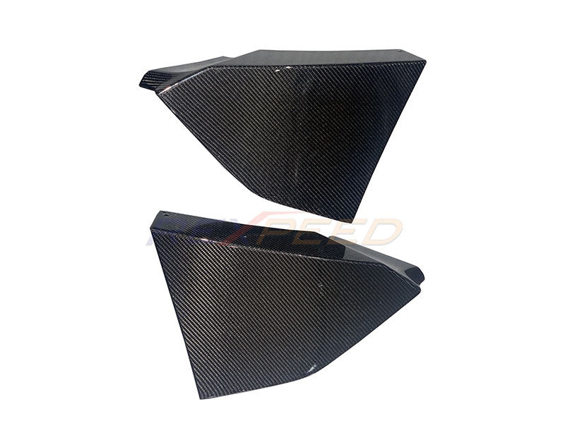 Rexpeed Supra GR V1 Carbon Fibre Rear Bumper Side Spat Gloss