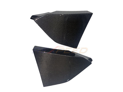 Rexpeed Supra GR V1 Carbon Fibre Rear Bumper Side Spat Gloss