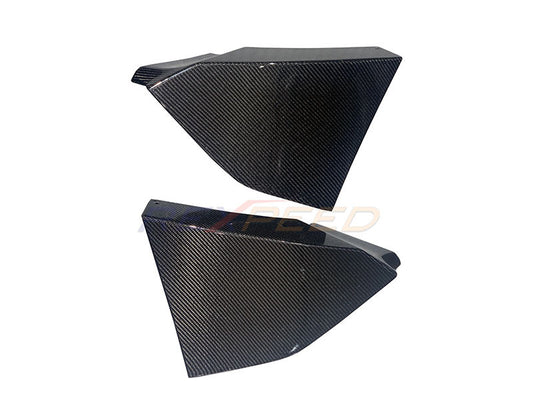 Rexpeed Supra GR V1 Carbon Fibre Rear Bumper Side Spat Gloss