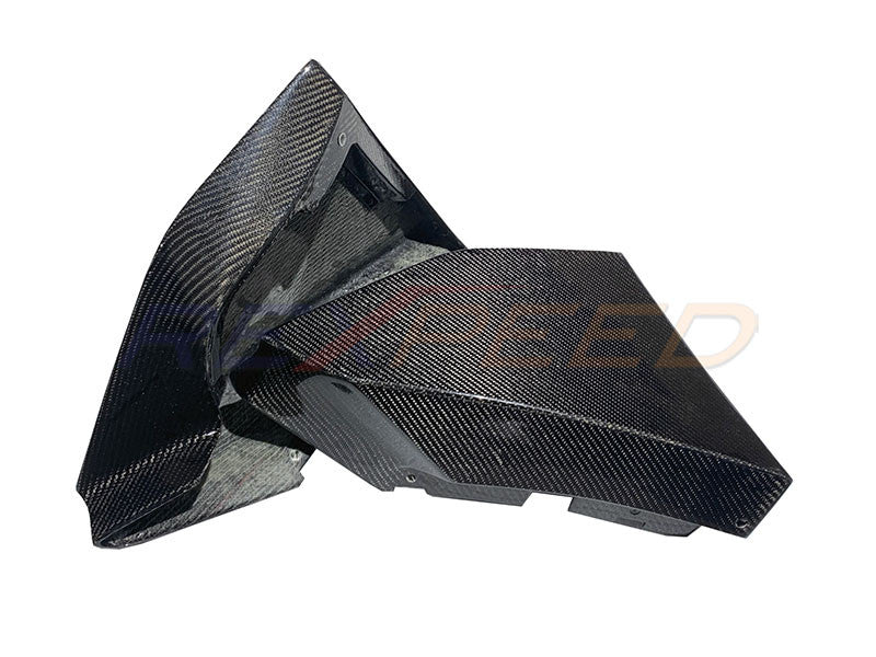 Rexpeed Supra GR V1 Carbon Fibre Rear Bumper Side Spat Gloss