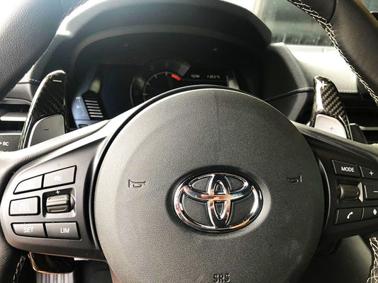 Rexpeed Forged Carbon Steering Wheel Shift Paddles for Toyota Supra