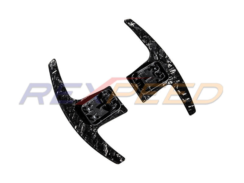 Rexpeed Forged Carbon Steering Wheel Shift Paddles for Toyota Supra