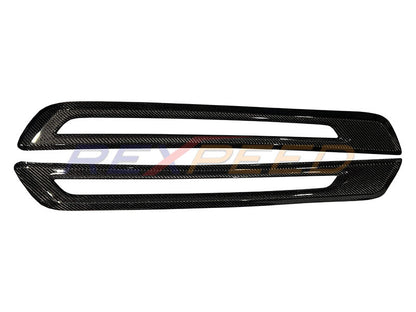Rexpeed Carbon Fibre Door Sill Cover Gloss for Toyota Supra