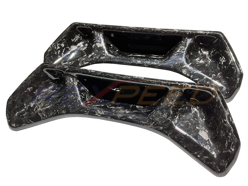 Rexpeed Forged Carbon Seat Delete Insert Cover Matte for Toyota Supra