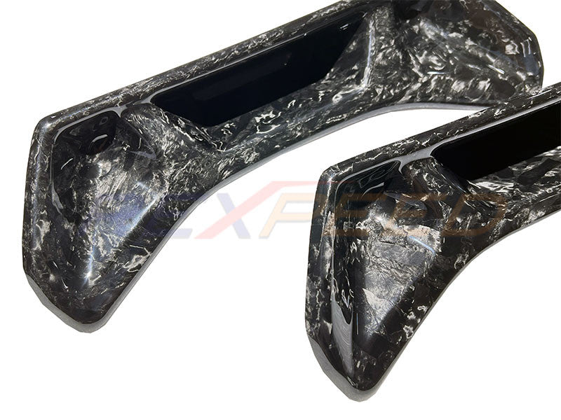 Rexpeed Forged Carbon Seat Delete Insert Cover Matte for Toyota Supra