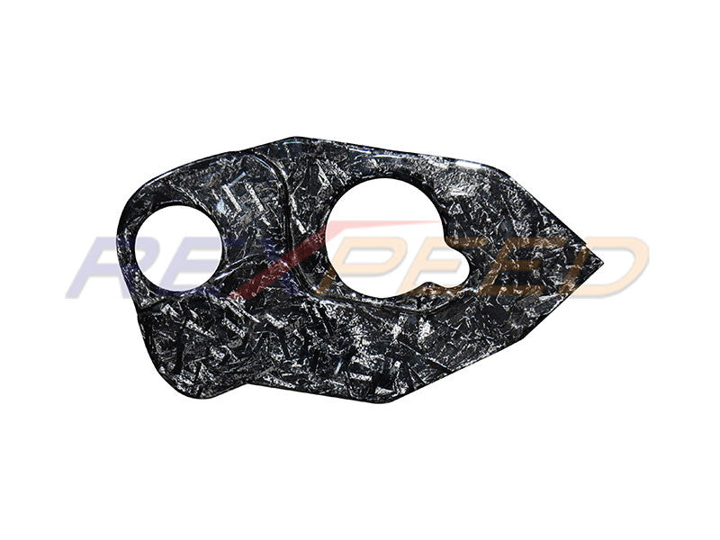 Rexpeed Forged Carbon Coolant Cover Gloss for Toyota Supra