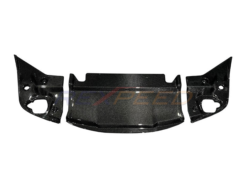 Rexpeed Carbon Fibre Cooling Plate Matte for Toyota Supra