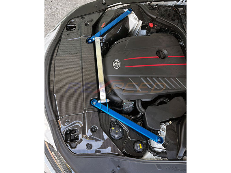 Rexpeed Carbon Fibre Cooling Plate Matte for Toyota Supra