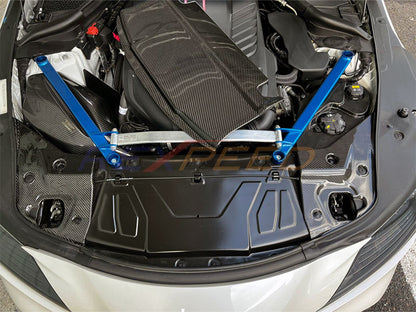 Rexpeed Carbon Fibre Cooling Plate Gloss for Toyota Supra