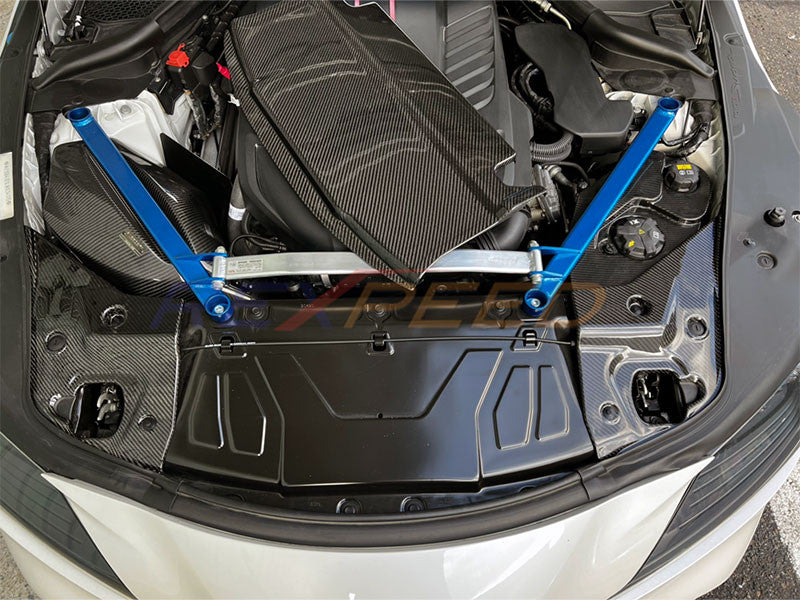 Rexpeed Carbon Fibre Cooling Plate Matte for Toyota Supra