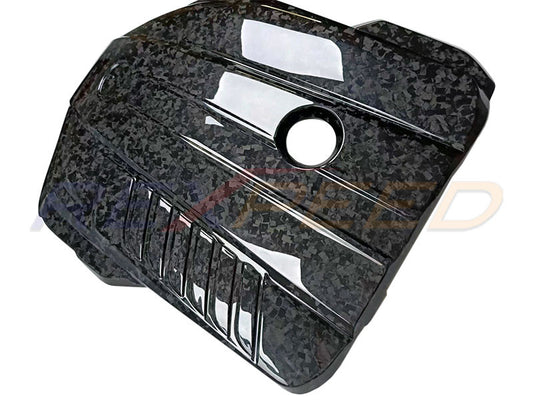 Rexpeed Forged Carbon Engine Cover for Toyota Supra - Full