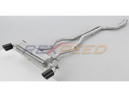 Rexpeed Cat-Back Exhaust Stainless Steel with Carbon Tips Toyota Supra