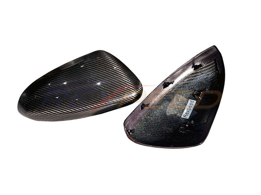 Rexpeed Dry Carbon Half-Covered Mirror Cap Gloss for GR86 / BRZ 2022+
