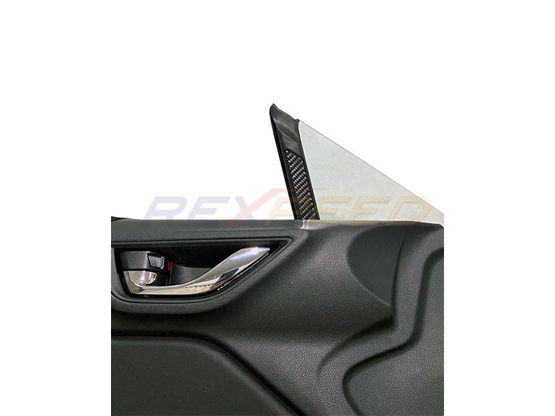 Rexpeed Dry Carbon A Pillar Trim for GR86 / BRZ 2022+