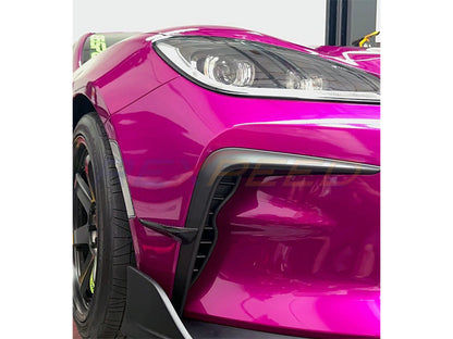 Rexpeed GR86 V1 Carbon Fibre Front Canards for GR86/BRZ 2022+