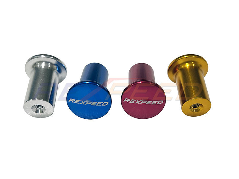 Rexpeed E-Brake Replacement Button Silver for GR86 / BRZ