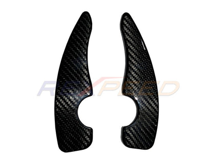 Rexpeed Dry Carbon Shift Paddles Extension Blue for GR86 / BRZ