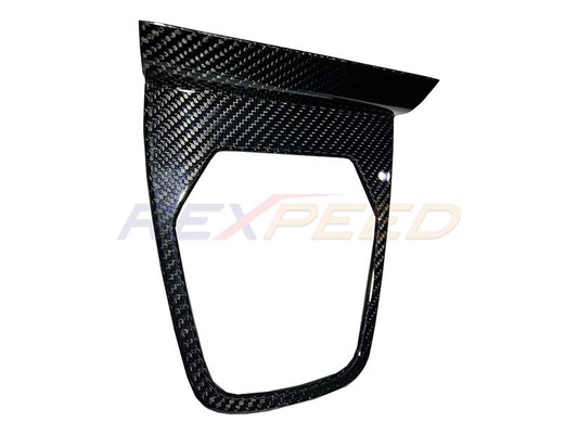 Rexpeed Dry Carbon Shift Trim Cover Matte for GR86 / BRZ 2022+
