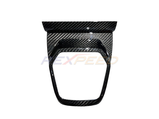Rexpeed Dry Carbon AT Shift Trim Cover Gloss for GR86 / BRZ 2022+