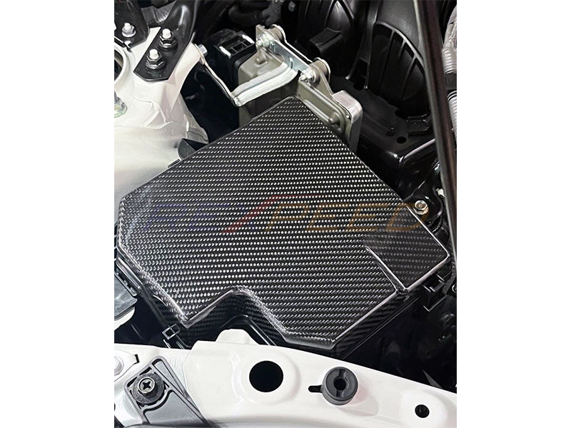 Rexpeed Dry Carbon Fuse Box Cover Matte for BRZ/GR86