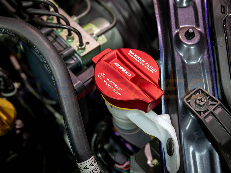 Rexpeed GR86 / BRZ 2022+ Aluminium Cap Covers - Coolant, Washer, Brake