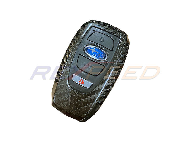 Rexpeed Dry Carbon Key Fob Cover Blue for GR86 / BRZ 2022+