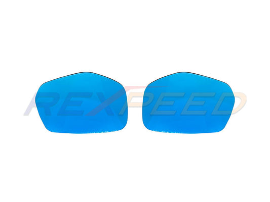Rexpeed Polarized Blue Wing Mirrors Heated Anti-Fog for Subaru WRX