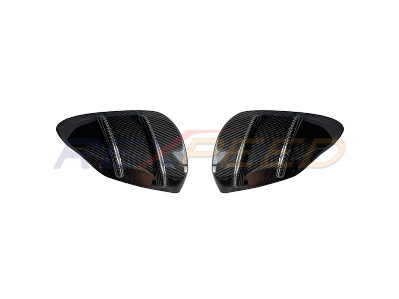 Rexpeed Dry Carbon RA-R Style Mirror Cap Gloss for Subaru WRX