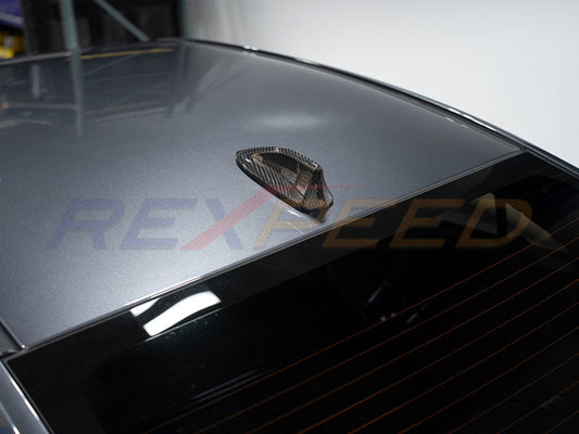 Rexpeed Dry Carbon Antenna Cover Red for Subaru WRX 2022+