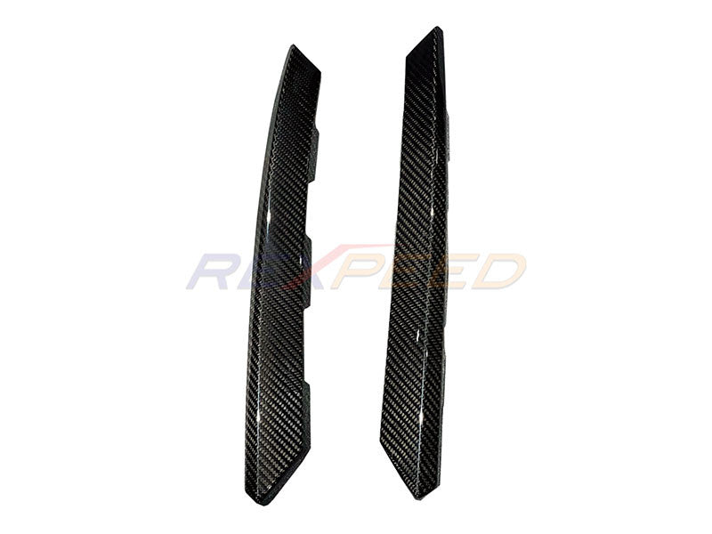 Rexpeed Dry Carbon Front Centre Grille Cover Trim for WRX