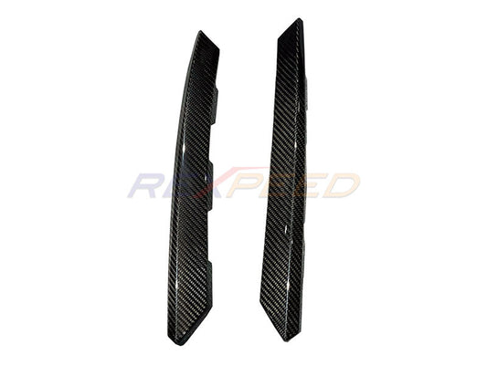 Rexpeed Dry Carbon Front Centre Grille Cover Trim for WRX