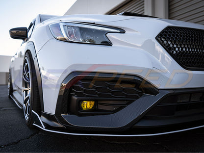 Rexpeed Dry Carbon Front Side Duct Cover for Subaru WRX
