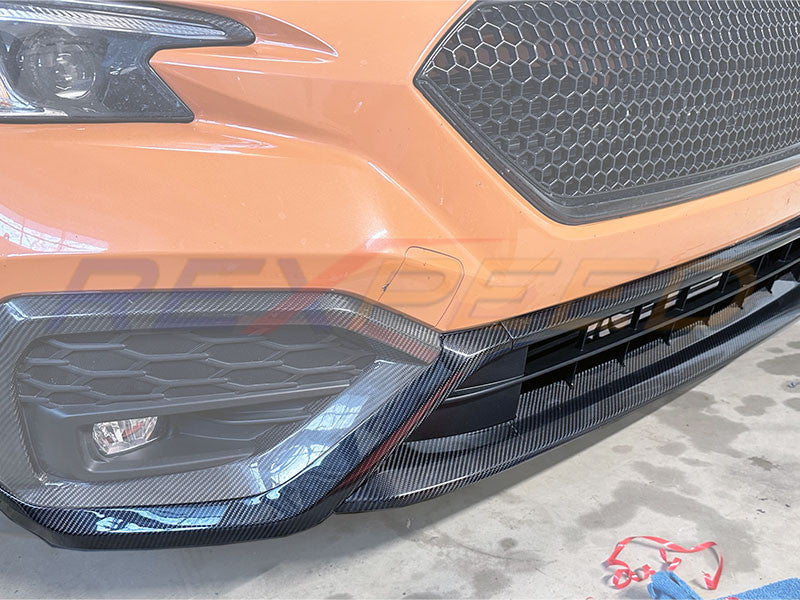 Rexpeed Dry Carbon Front Bumper Cover for Subaru WRX