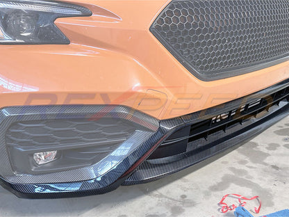 Rexpeed Dry Carbon Front Bumper Cover for Subaru WRX