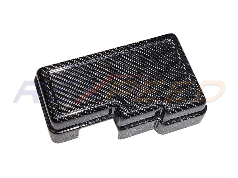 Rexpeed Dry Carbon Fuse Relay Box Cover - Matte for Subaru WRX