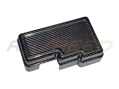 Rexpeed Dry Carbon Fuse Relay Box Cover - Matte for Subaru WRX