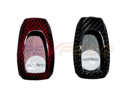Rexpeed Dry Carbon Key Fob Cover Blue for Subaru WRX