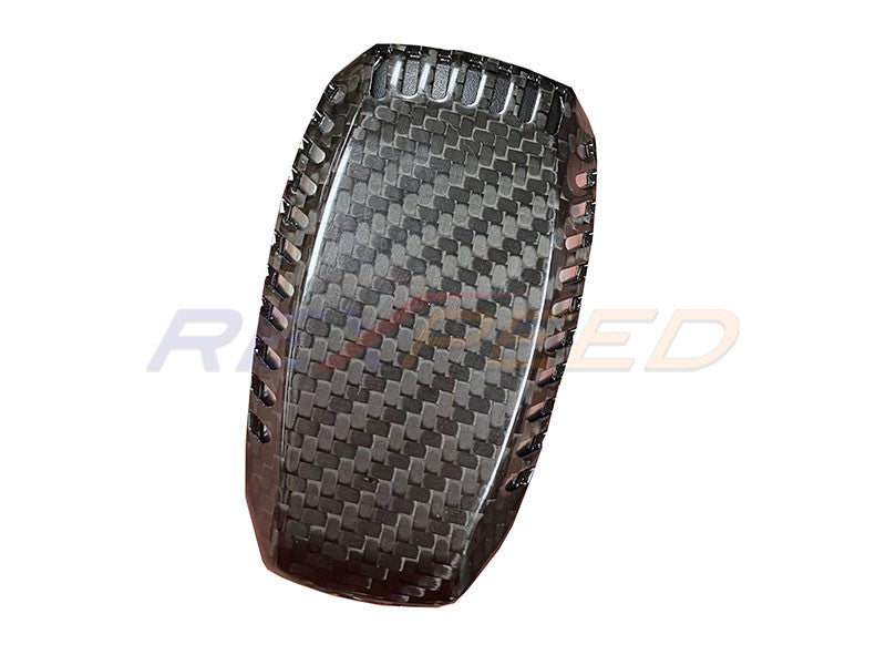Rexpeed Dry Carbon Key Fob Cover Blue for Subaru WRX
