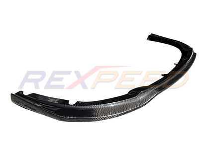 Rexpeed GRB V-Style CF Front Splitter for Subaru WRX STI